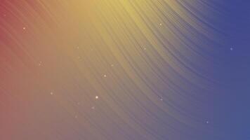 Abstract gradient background with soft yellow red blue gradient colors curved lines and white dots Perfect for web design social media graphics video
