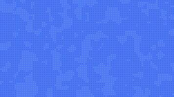 dot halftone dodger blue background with small black and white squares suitable for modern design projects technology themes or abstract concepts in graphic design video