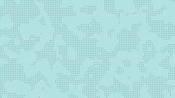 blue powder background dot halftone with small black squares creating geometric patterns Great for minimalist designs backgrounds or abstract concepts in graphic design projects video