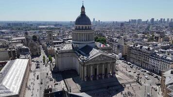 Awesome pantheon at Paris ile de france in France . Recreation Downtown. video