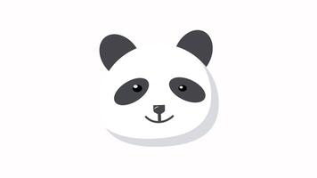 A looping animation of a 3D kawaii panda. Perfect for UI UX, app mascots, or motion design. video