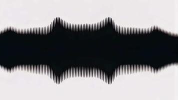 grayscale audio visualizer video