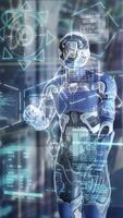 Artificial intelligence at work in the digital space video