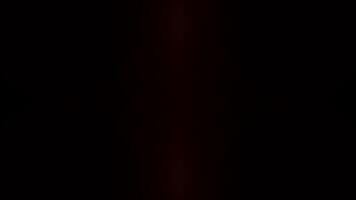 moving and looping graphic animation with red neon light, square shape border, on black background, 4k resolution footage video