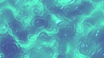 Turquoise abstract background with swirling patterns. video