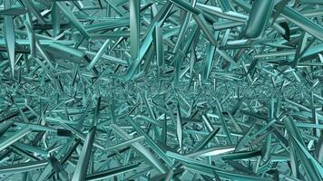 Light Green Sharp Fragments, Elite Template, Colors, Motion Background, Unique Design, Exclusive, Rotation video