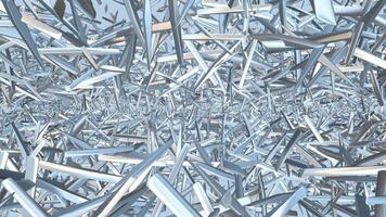White Sharp Fragments, Unique Design, Exclusive, Elite Template, Colors, Rotation, Motion Background video