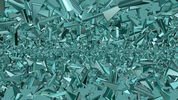 Light Green Sharp Triangles, Elite Template, Colors, Motion Background, Unique Design, Exclusive, Rotation video