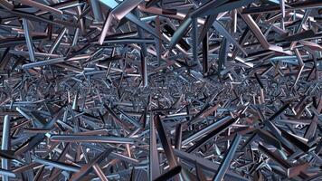 Pearlescent Sharp Fragments, Unique Design, Exclusive, Elite Template, Colors, Rotation, Motion Background video