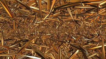 Dark Gold Sharp Fragments, Elite Template, Colors, Motion Background, Unique Design, Exclusive, Rotation video