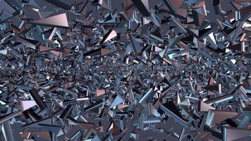 Pearlescent Sharp Triangles, Unique Design, Exclusive, Elite Template, Colors, Rotation, Motion Background video