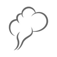 Smoke icon design template vector
