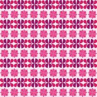 Geometric and Botanical Seamless Patterns for Creative DIY and Craft Projects, Simple Hand Drawn Flower Pattern vector