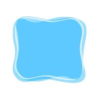 water drop splash isolated on white background banner, splash of water for element banner, water drop splatter simple for songkran festival copy space, splash water drop symbol for graphic ad design vector