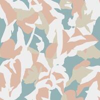 abstract shape illustration seamless repeat pattern vector