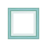 framework green pastel wooden blank for picture, image of square frames green soft color square isolated on white background, blank vintage frame image cute, empty frames picture chic luxury on white vector