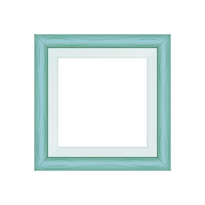 framework green pastel wooden blank for picture, image of square frames green soft color square isolated on white background, blank vintage frame image cute, empty frames picture chic luxury on white