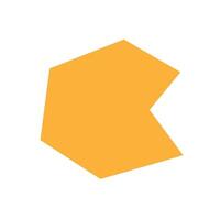 polygon basic simple shapes isolated on white background, geometric polygon icon, 2d shape symbol polygon, clip art geometric polygon shape for kids learning vector