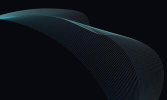 Abstract fluid wireframe background for branding and presentation on digital website or mobile marketing with modern color on dark background 20 vector
