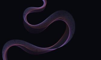 Abstract fluid wireframe background for branding and presentation on digital website or mobile marketing with modern color on dark background 22 vector