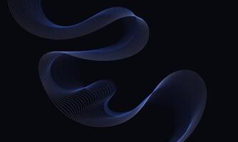 Abstract fluid wireframe background for branding and presentation on digital website or mobile marketing with modern color on dark background 32 vector
