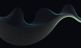 Abstract fluid wireframe background for branding and presentation on digital website or mobile marketing with modern color on dark background 36 vector