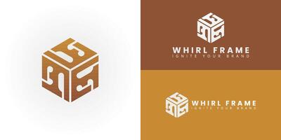 The logo features stylized WF shapes within a three-dimensional cube, symbolizing interconnected thinking in Marketing and Advertising. The cube's structured faces represent the facets of marketing. vector