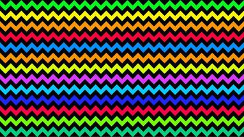 rainbow serrated striped colorful for background, art line shape zig zag doodle color, wallpaper stroke line parallel wave triangle rainbow color, tracery chevron colorful triangle striped full frame vector