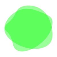 green free shapes geometric for banner background, simple liquid stain brush flat blob for labels ad copy space, fluid spot template for logo graphic, simple ad banner colored gradient free shape wave vector