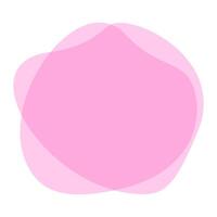 pink free shapes geometric for banner background, simple liquid stain brush flat blob for labels ad copy space, fluid spot template for logo graphic, simple ad banner colored gradient free shape waves vector
