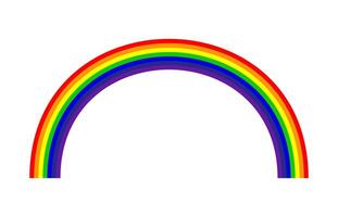 rainbow, rainbows rings circle colourful on white background, illustration of color line rainbow, multi colors line of rainbows spectrum vector