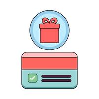Redeem points illustration vector