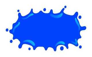 water splash shape for songkran festival background, wave water ripple flow for graphics, water splash shape vector