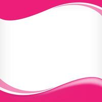 wave border frame pink for banner background, square frame for banner advertising background copy space vector
