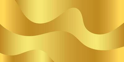 golden wave background, gold gradient texture wavy, beige gold backdrop, yellow gold gradient luxury for banner background vector