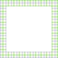 tartan square frame, green plaid tartan soft for banner, plaid frame for advertising background, copy space vector