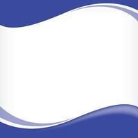 wave border frame blue for banner background, square frame for banner advertising background copy space vector