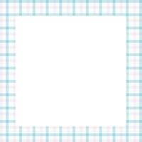 tartan square frame, blue plaid tartan soft for banner, plaid frame for advertising background, copy space vector