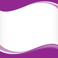 wave border frame purple for banner background, square frame for banner advertising background, copy space vector