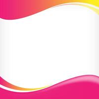 wave border frame pink for banner background, square frame for banner advertising background, copy space vector
