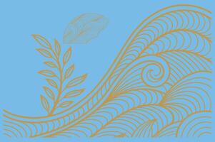 Wave Digital Abstract pattern vector