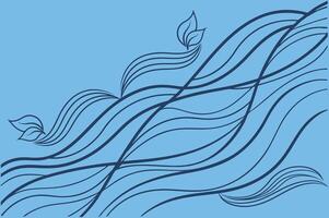 modern Wave Digital Abstract pattern vector
