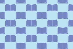 Open books pattern . Open books background . illustration vector