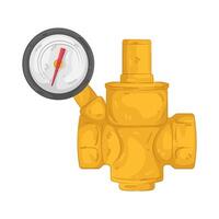 Illustration of Flowmeter vector