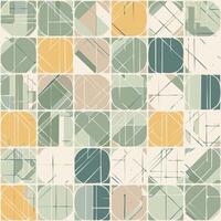 seamless, tileable texture pattern blending vintage and brutalism styles vector