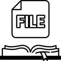 file folder with a white background vector