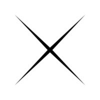 Cross icon. Cross icon isolated on white background. Cross icon vector