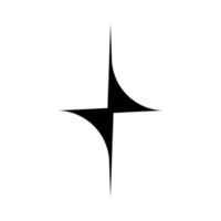 Starburst, sunburst element. Radial, radiating lines. Starburst, sunburst element. vector