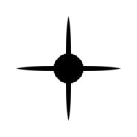 Compass Icon. Flat Design. Illustration. EPS10 vector