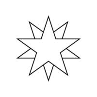 star icon on white background. Star icon. Star icon vector